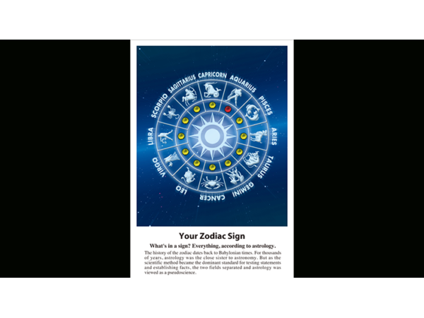 Your Zodiac Sign by Masuda
