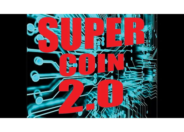 SUPER COIN 2.0 (Gimmicks and Online Instructions) by Mago Flash