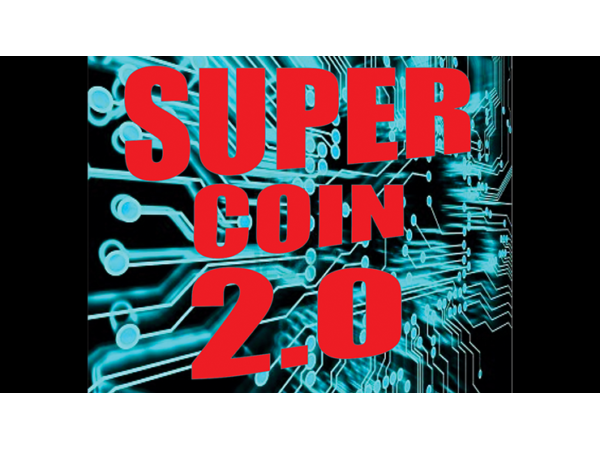 SUPER COIN 2.0 (Gimmicks and Online Instructions) by Mago Flash