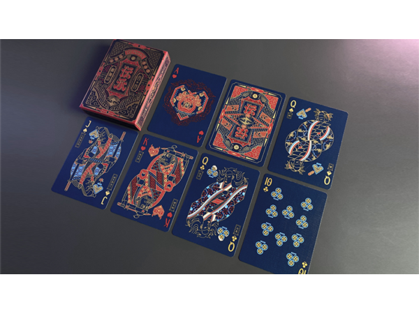 Densho (Blue) Playing Cards