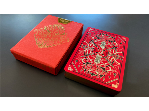 Geung Si The Torpor (Red) Playing Cards