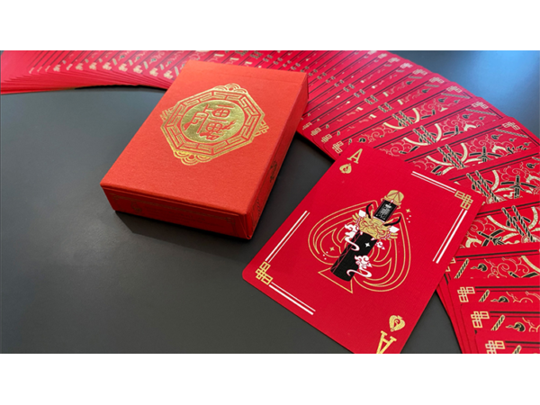 Geung Si The Torpor (Red) Playing Cards