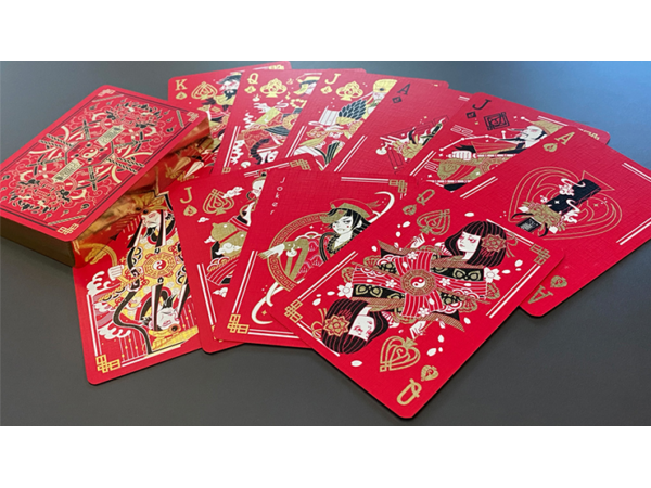 Geung Si The Torpor (Red) Playing Cards