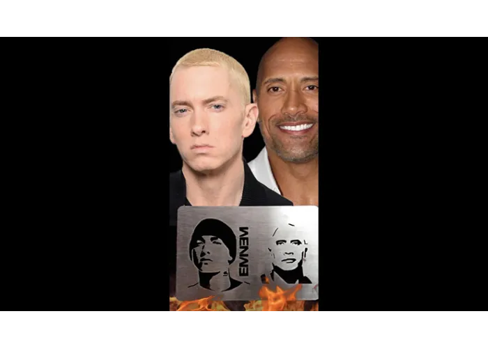 Celebrity Scorch (The ROCK & EMNEM) by Mathew Knight and Stephen Macrow