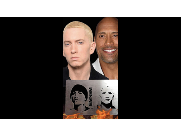 Celebrity Scorch (The ROCK & EMNEM) by Mathew Knight and Stephen Macrow