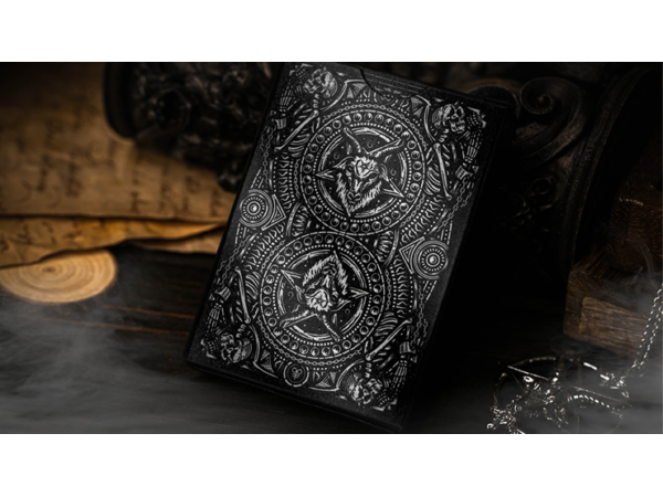 666 V4 (Cyan) Playing Cards by Riffle Shuffle