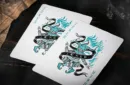 666 V4 (Cyan) Playing Cards by Riffle Shuffle – Bild 4