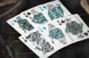 666 V4 (Cyan) Playing Cards by Riffle Shuffle – Bild 5