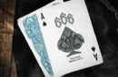 666 V4 (Cyan) Playing Cards by Riffle Shuffle – Bild 6