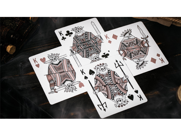 666 V4 (Rose Gold) Playing Cards by Riffle Shuffle