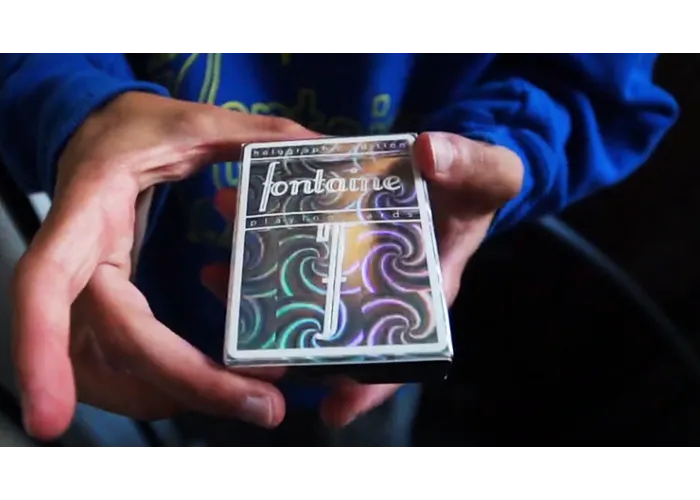 Fontaine: Spiral Holo Playing Cards