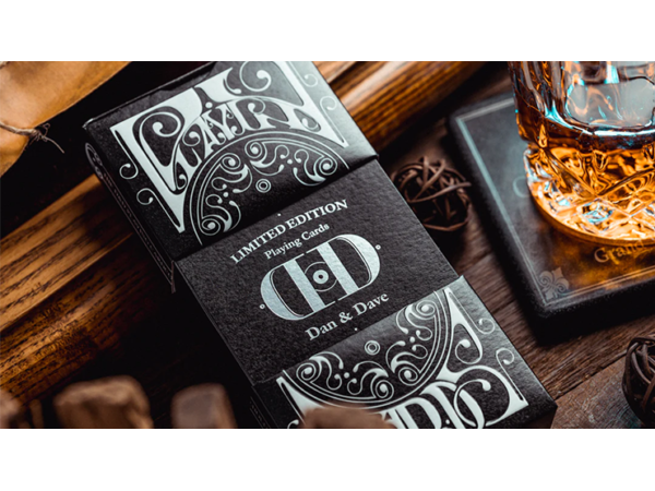 Smoke & Mirror (Mirror- Black) Deluxe Limited Edition Playing Cards by Dan & Dave