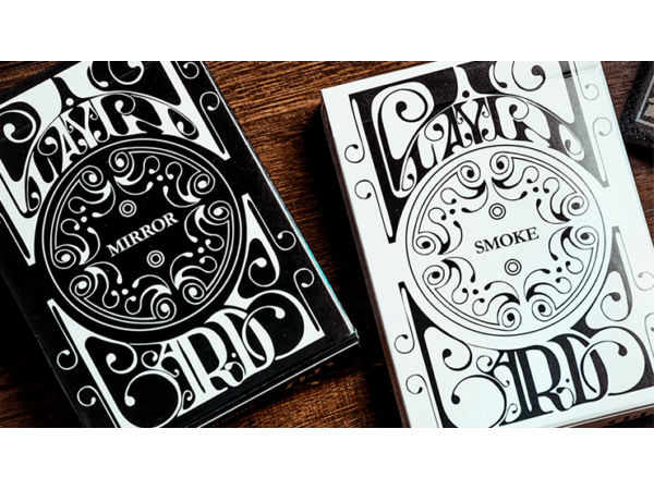 Smoke & Mirror (Mirror- Black) Deluxe Limited Edition Playing Cards by Dan & Dave