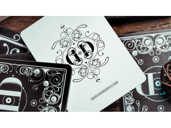 Smoke & Mirror (Mirror- Black) Deluxe Limited Edition Playing Cards by Dan & Dave