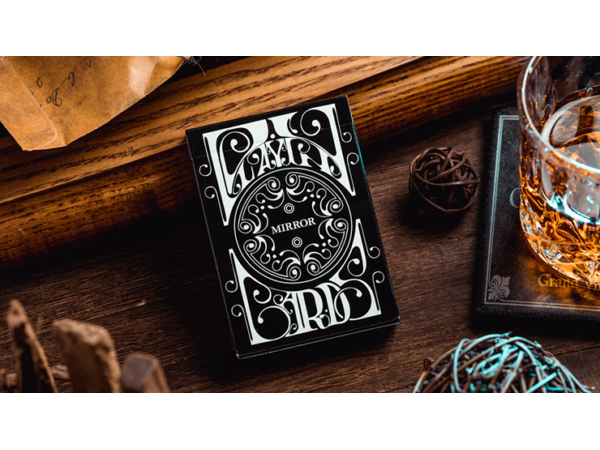 Smoke & Mirror (Mirror- Black) Standard Limited Edition Playing Cards by Dan & Dave