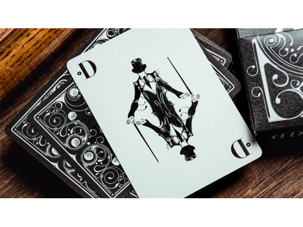 Smoke & Mirror (Mirror- Black) Standard Limited Edition Playing Cards by Dan & Dave