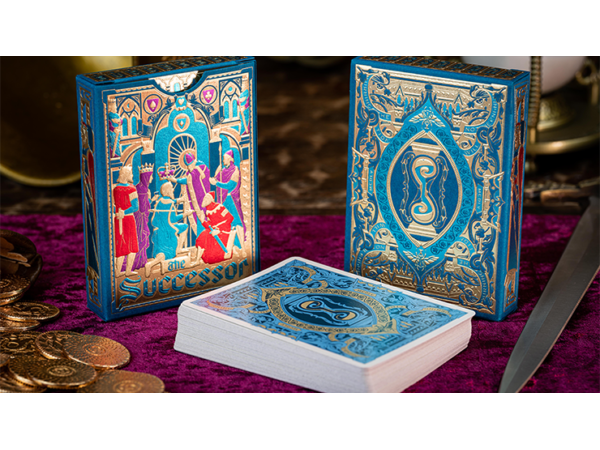 The Successor Royal Blue Edition Playing Cards