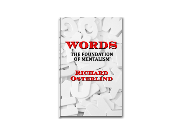 Words - The Foundation of Mentalism by Richard Osterlind - Book