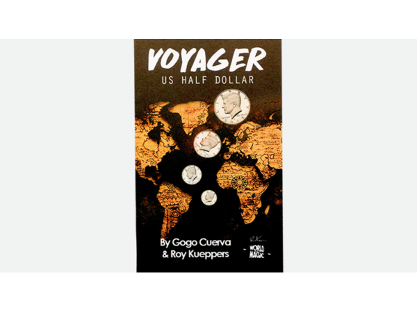 Voyager US Half Dollar (Gimmick and Online Instruction) by GoGo Cuerva / Matrix Routine