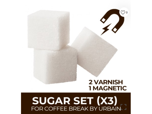 Sugar Set for Coffee Break (x3)