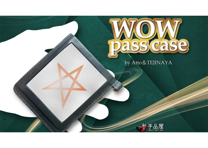 WOW PASS CASE (Gimmick and Online Instructions) by Katsuya Masuda