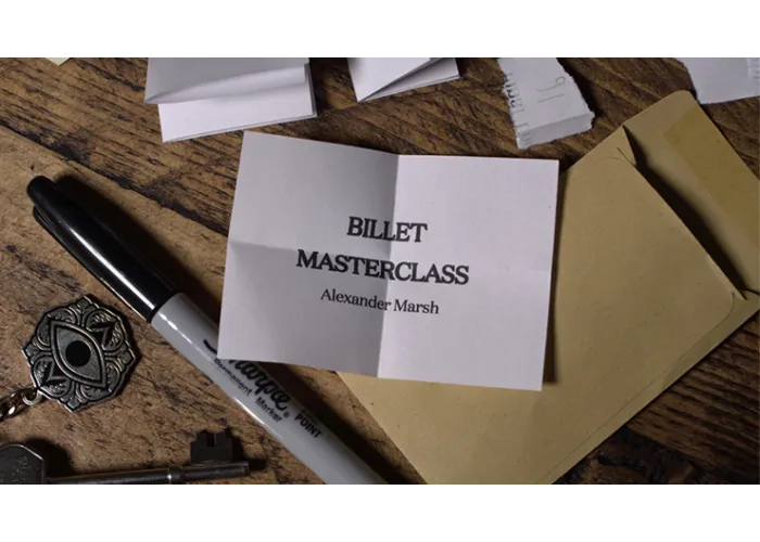 Billet Masterclass (Online Instructions plus Materials) by Alexander Marsh and The 1914