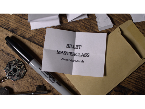 Billet Masterclass (Online Instructions plus Materials) by Alexander Marsh and The 1914