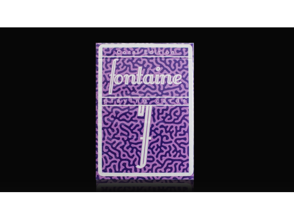 Fontaine Fantasies: Coral Playing Cards