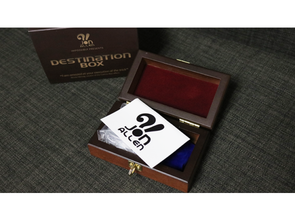 DESTINATION BOX (Gimmicks & Online Instructions) by Jon Allen
