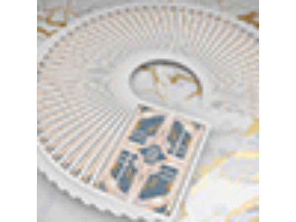 Card Masters Precious Metal (White) Playing Cards by Handlordz