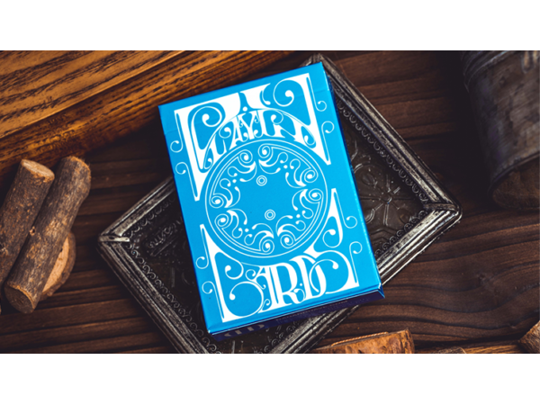 Smoke & Mirrors V9 (Blue Edition) Playing Cards by Dan & Dave