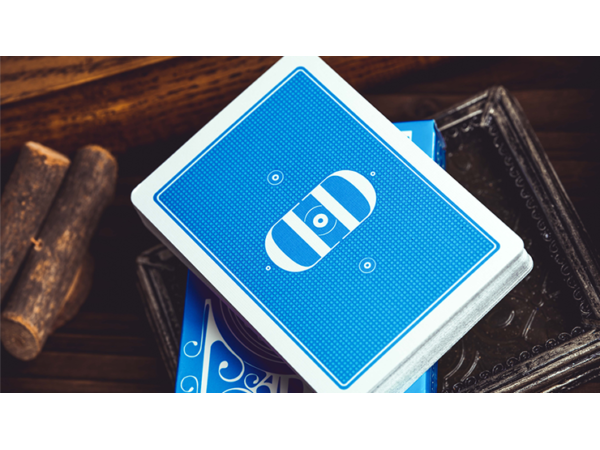 Smoke & Mirrors V9 (Blue Edition) Playing Cards by Dan & Dave