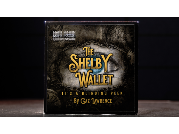 Shelby Wallet (Gimmicks and Online Instructions) by Gaz Lawrence and Mark Mason