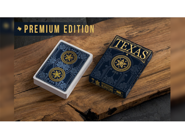 No. 4 St. James Luxury Texas Playing Cards (Blue)