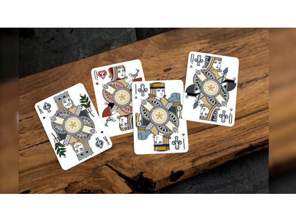 No. 4 St. James Luxury Texas Playing Cards (Blue)