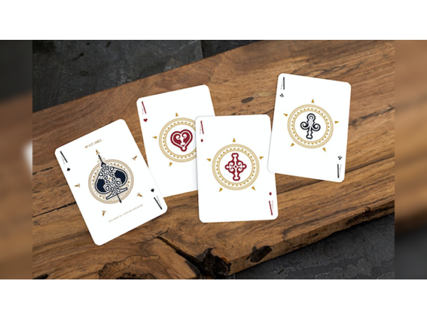 No. 4 St. James Luxury Texas Playing Cards (Blue)