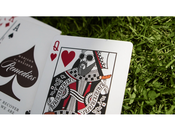Brown Remedies Playing Cards by Madison x Schneider