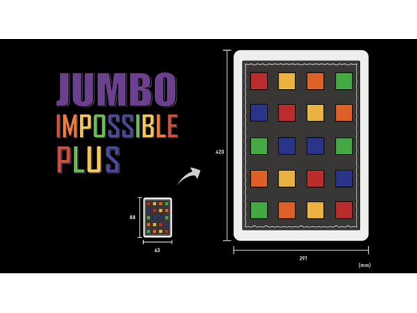 IMPOSSIBLE JUMBO (Gimmicks and Online Instructions) by Hank & Himitsu Magic