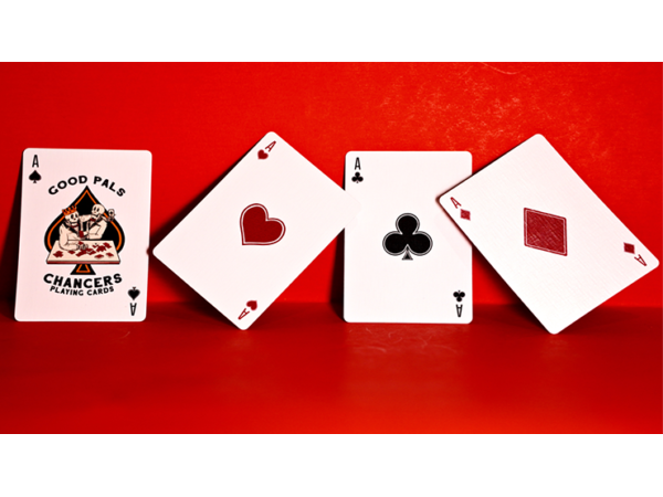 Chancers Playing Cards Red Edition Matte Tuck by Good Pals