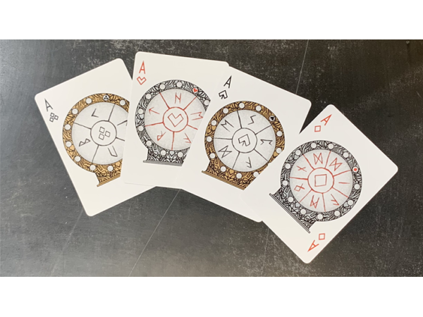 Gilded Bicycle Rune V2 Playing Cards