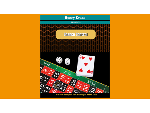 Chance Control Blue (Gimmicks and Online Instructions) by Henry Evans