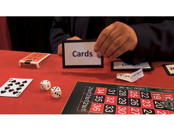 Chance Control Blue (Gimmicks and Online Instructions) by Henry Evans
