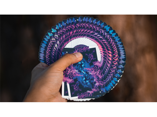 Holographic Foiled Nebula Playing Cards