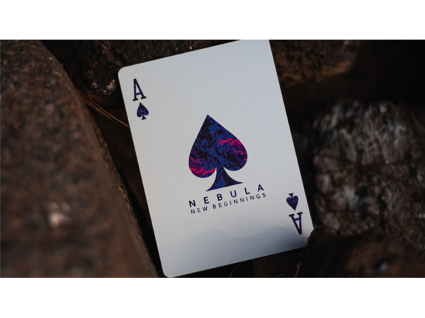 Holographic Foiled Nebula Playing Cards
