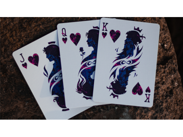 Holographic Foiled Nebula Playing Cards