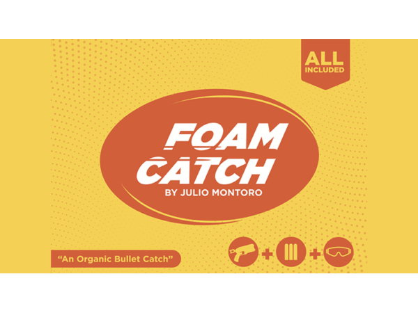 Foam Catch (Gimmicks and Online Instructions) by Julio Montoro