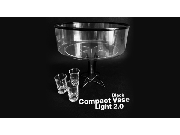 Compact Vase Light BLACK by Victor Voitko