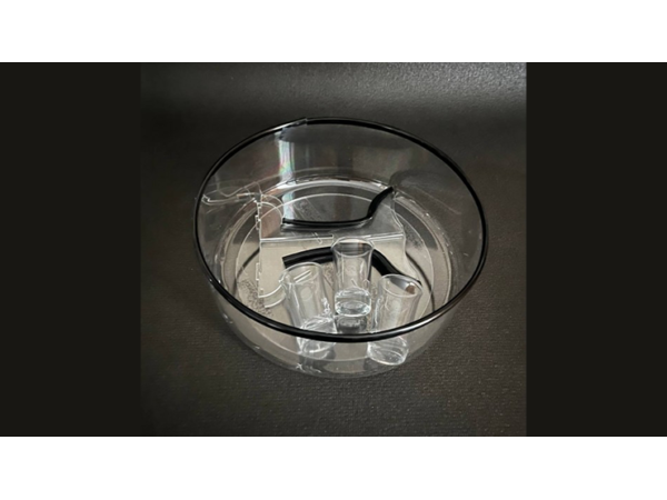 Compact Vase Light BLACK by Victor Voitko