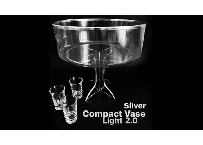 Compact Vase Light SILVER by Victor Voitko