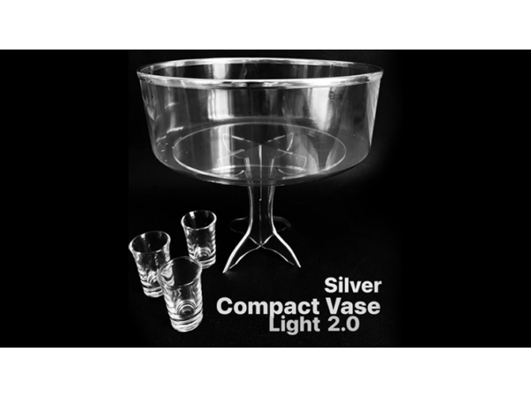 Compact Vase Light SILVER by Victor Voitko